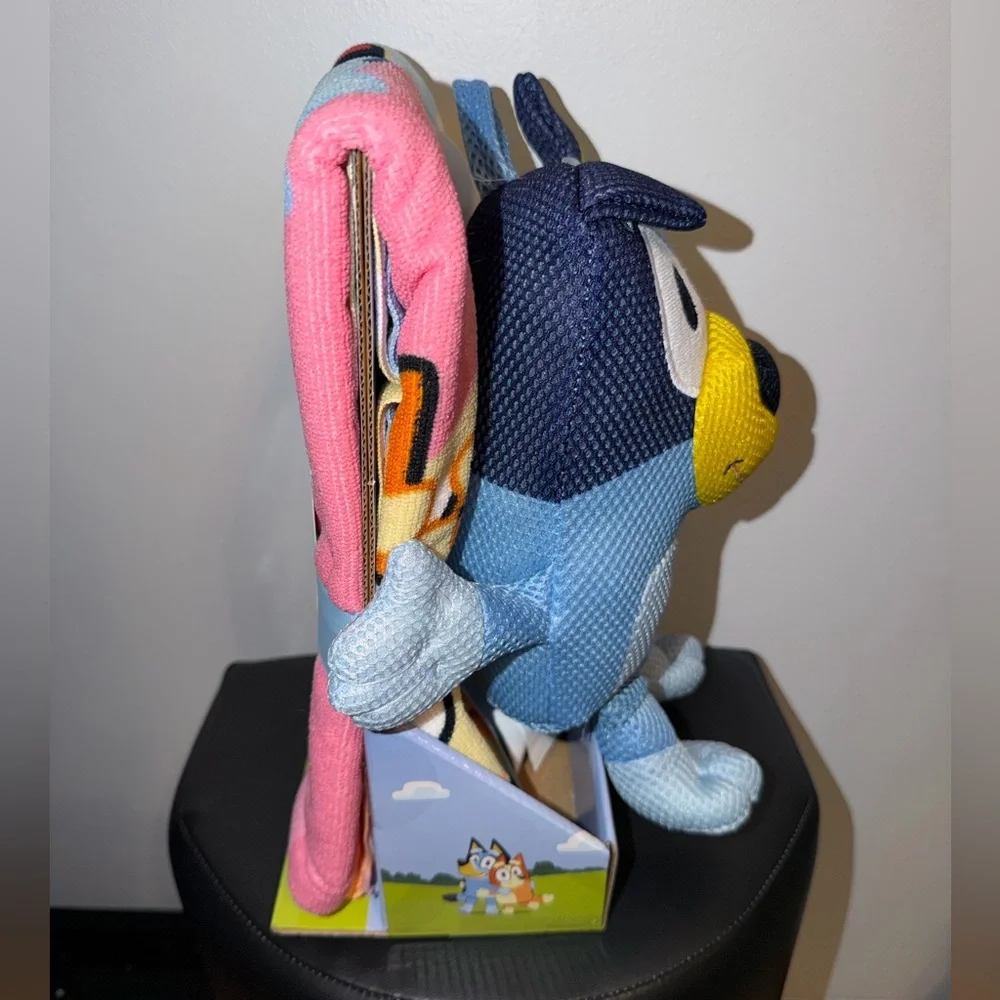 Bluey Bath Towel and Sponge Set